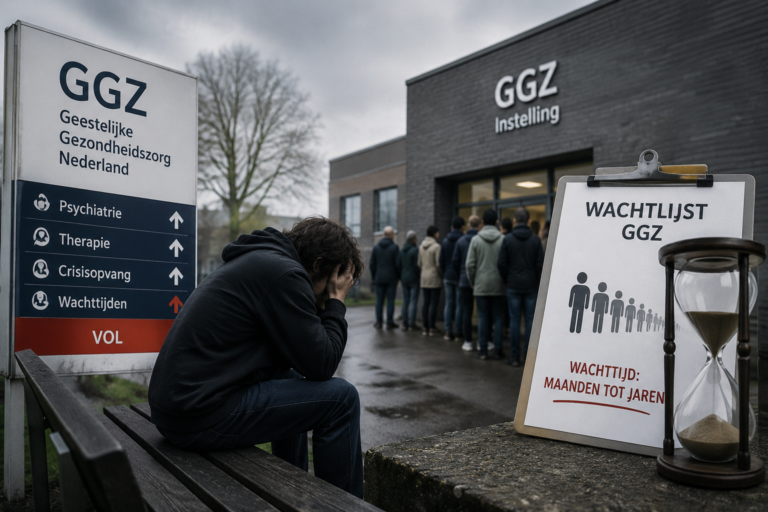 Geestelijke gezondheidszorg Nederland kampt met lange wachttijden