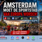 Amsterdam sportstad van Europa met Ninja Warrior en sport voor jongeren en ouderen