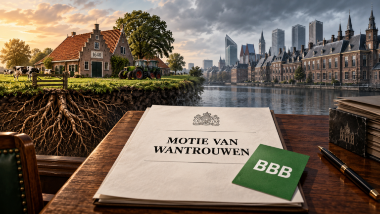 BBB steunt motie van wantrouwen tegen kabinet Jetten