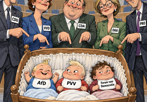 De gevestigde politiek creëerde de AfD