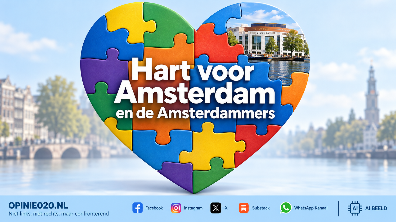 Hart voor Amsterdam en de Amsterdammers