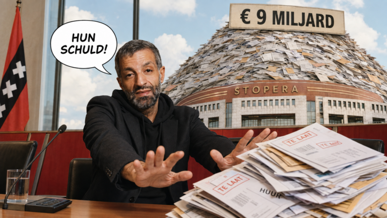 Tofik Dibi legt de oorzaak van zijn huurschuld indirect bij incassobureau's