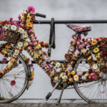 Bloemenfiets