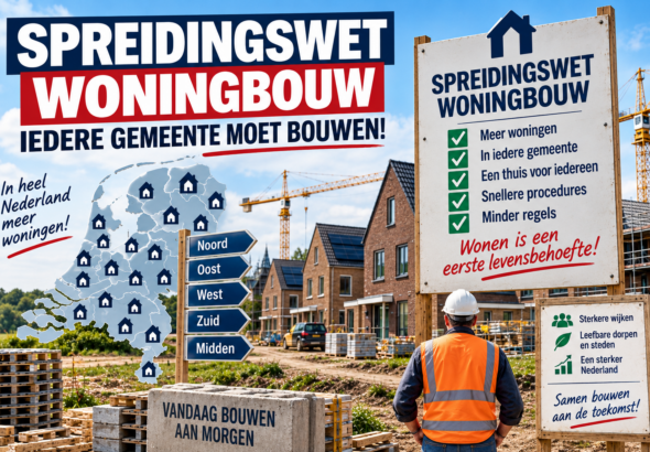 Voer een Spreidingswet woningbouw in